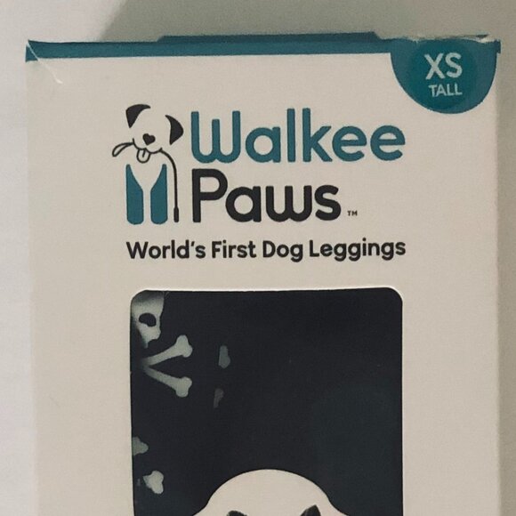 NWT Walkee Paws Easy-on boots skull pattern -XS Tall - Picture 4 of 11